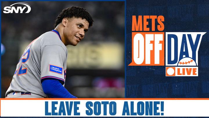 Should Mets be worried with Juan Soto's body language? | Mets Off Day Live