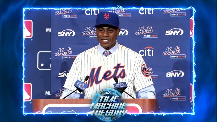 Curtis Granderson moves from the Bronx to Queens in 2013, talks Mets vs Yankees fans | Time Machine Tuesday