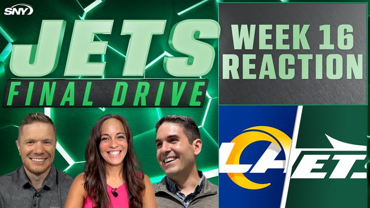 Jets Final Drive panel discusses New York's 19-9 loss to Rams, with insights on Week 16.