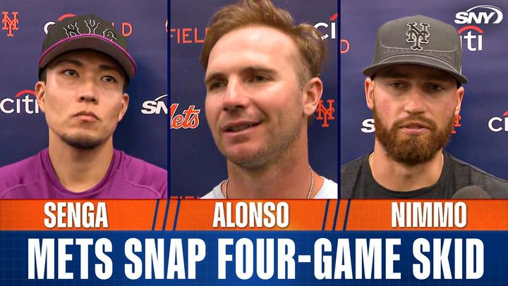 Mets Pete Alonso and Brandon Nimmo talk big days offensively in win, Kodai Senga frustrated with short outing