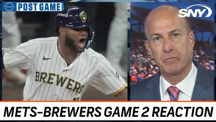 Gary Cohen and Mets Post Game crew discuss Game 2 loss to Brewers on Mets Post Game Live.