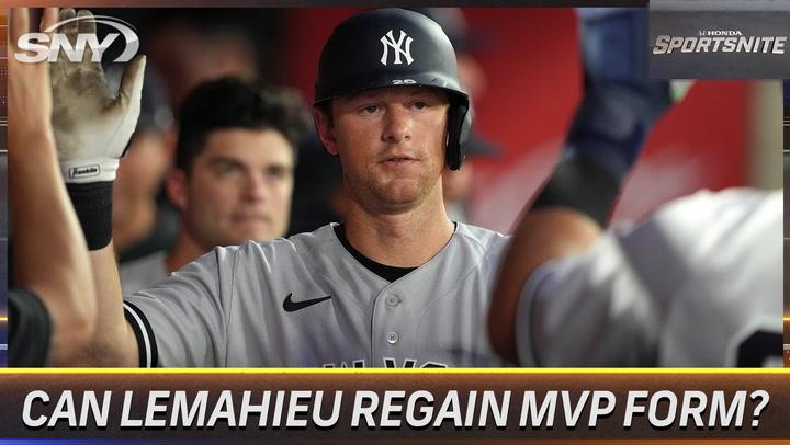 Can DJ LeMahieu regain his MVP form, Isiah Kiner-Falefa trying out CF | SportsNite