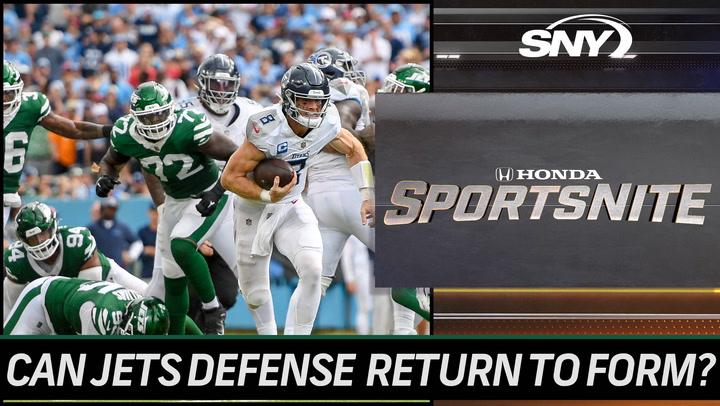 NFL Insider discusses Jets' defensive struggles and Giants' comeback hopes on SNY SportsNite.