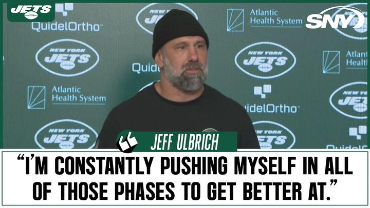 Jets DC Jeff Ulbrich speaks about his personal growth as a coach