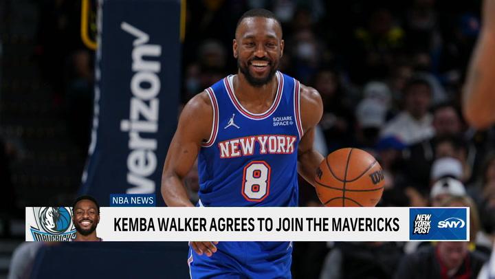 Former Knicks point guard Kemba Walker to return to NBA with Mavericks