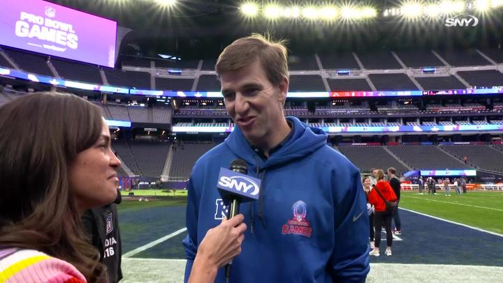 Eli Manning feeling the 'pressure' of coaching the NFC in the Pro Bowl: 'This is not my comfort zone' | Pro Bowl