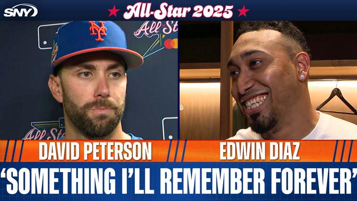 Edwin Diaz and David Peterson talk "awesome" All-Star experience