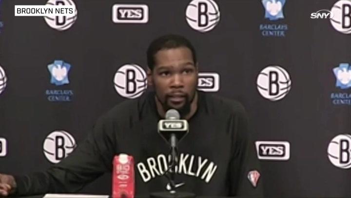 Nets vs Raptors: Kevin Durant on keys to huge overtime win | Nets Post Game