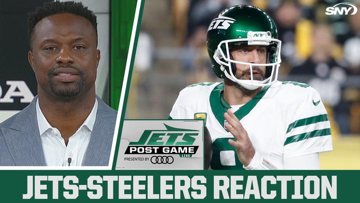 Jets Post Game Live: Bart Scott and key Jets analyze tough Week 7 loss to Steelers, 37-15.