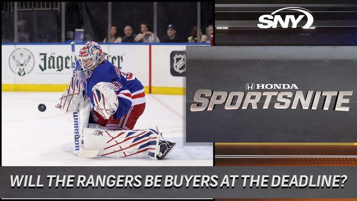 Will the Rangers be buyers at the NHL trade deadline? | SportsNite