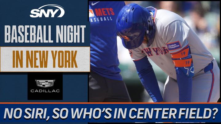 Baseball Night in NY discusses Mets’ options for CF with Jose Siri sidelined; Taylor likely.