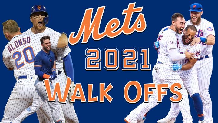 Mets 2021 Walk-off Wins: Michael Conforto, Jeff McNeil and more come up clutch | Mets Highlights