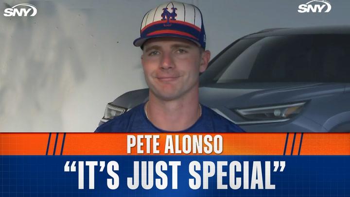 Pete Alonso reflects on breaking Mets' home run record