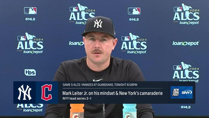 Mark Leiter Jr. discusses ALCS mindset, Yankees camaraderie, learning, and growing in MLB.