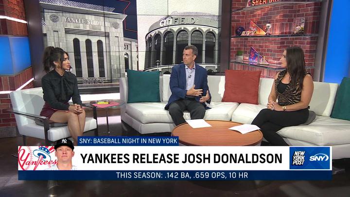 Yankees finally release Josh Donaldson after another disappointing season