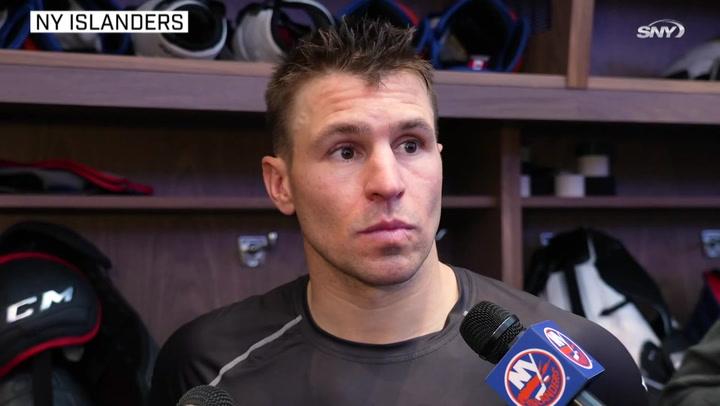 Zach Parise talks power play efficiency, the team's emphasis on shooting | Islanders Post Game