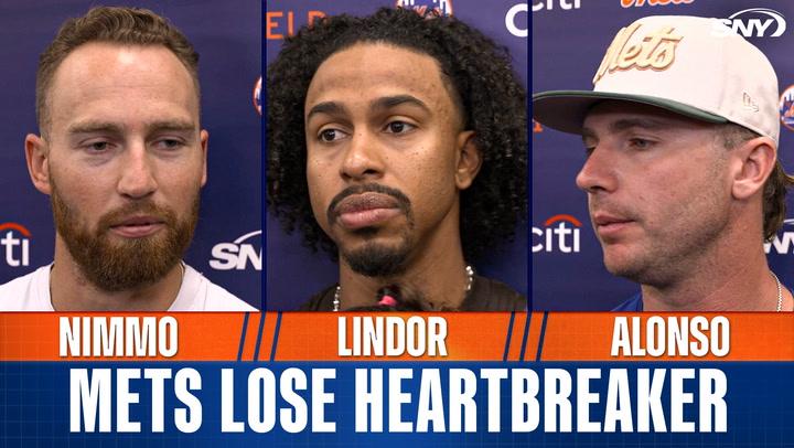 Pete Alonso, Francisco Lindor and Brandon Nimmo on Mets postseason berth in jeopardy