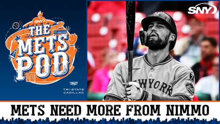 The Mets need Brandon Nimmo to step up to the plate | The Mets Pod