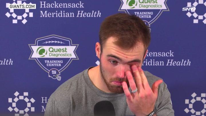 Jake Fromm on starting vs WFT, locker room bets on Georgia vs. Alabama | Giants News Conference