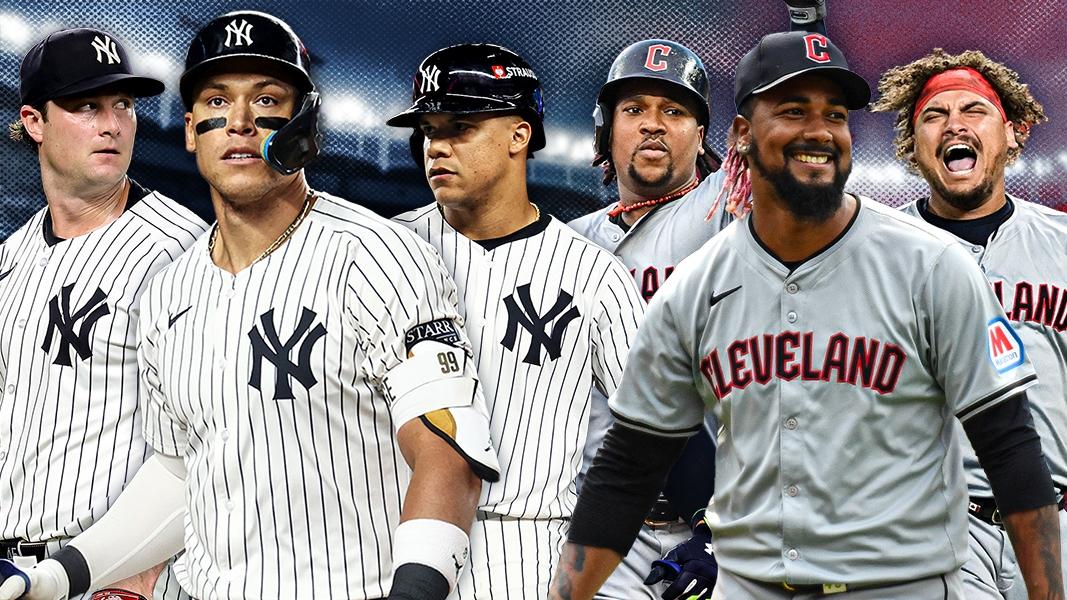 Gerrit Cole, Aaron Judge, Juan Soto, Jose Ramirez, Emmanuel Clase, and Josh Naylor