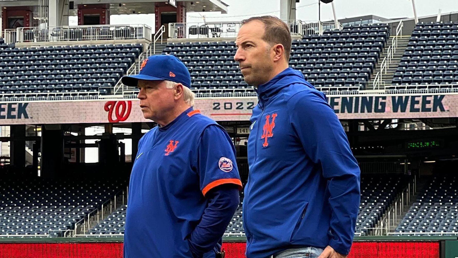 Buck Showalter and Billy Eppler