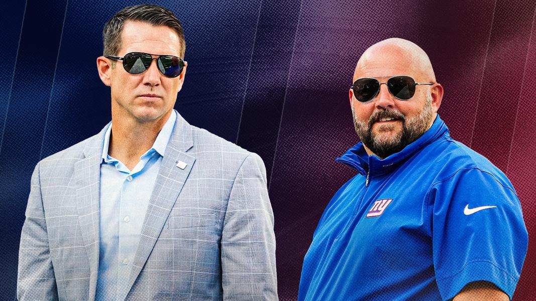 Giants GM Joe Schoen and head coach Brian Daboll 