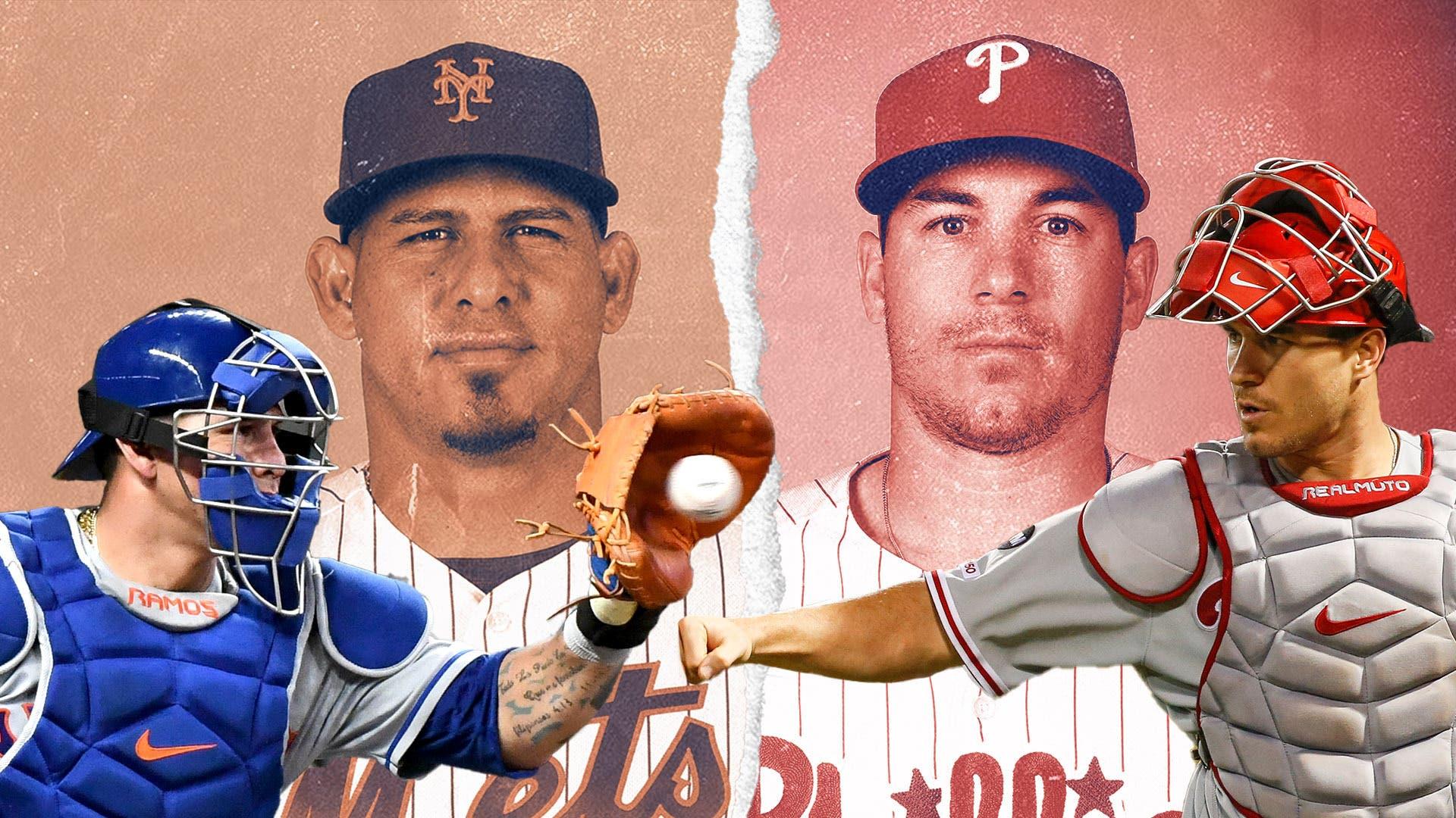 Wilson Ramos and J.T. Realmuto / SNY treated image