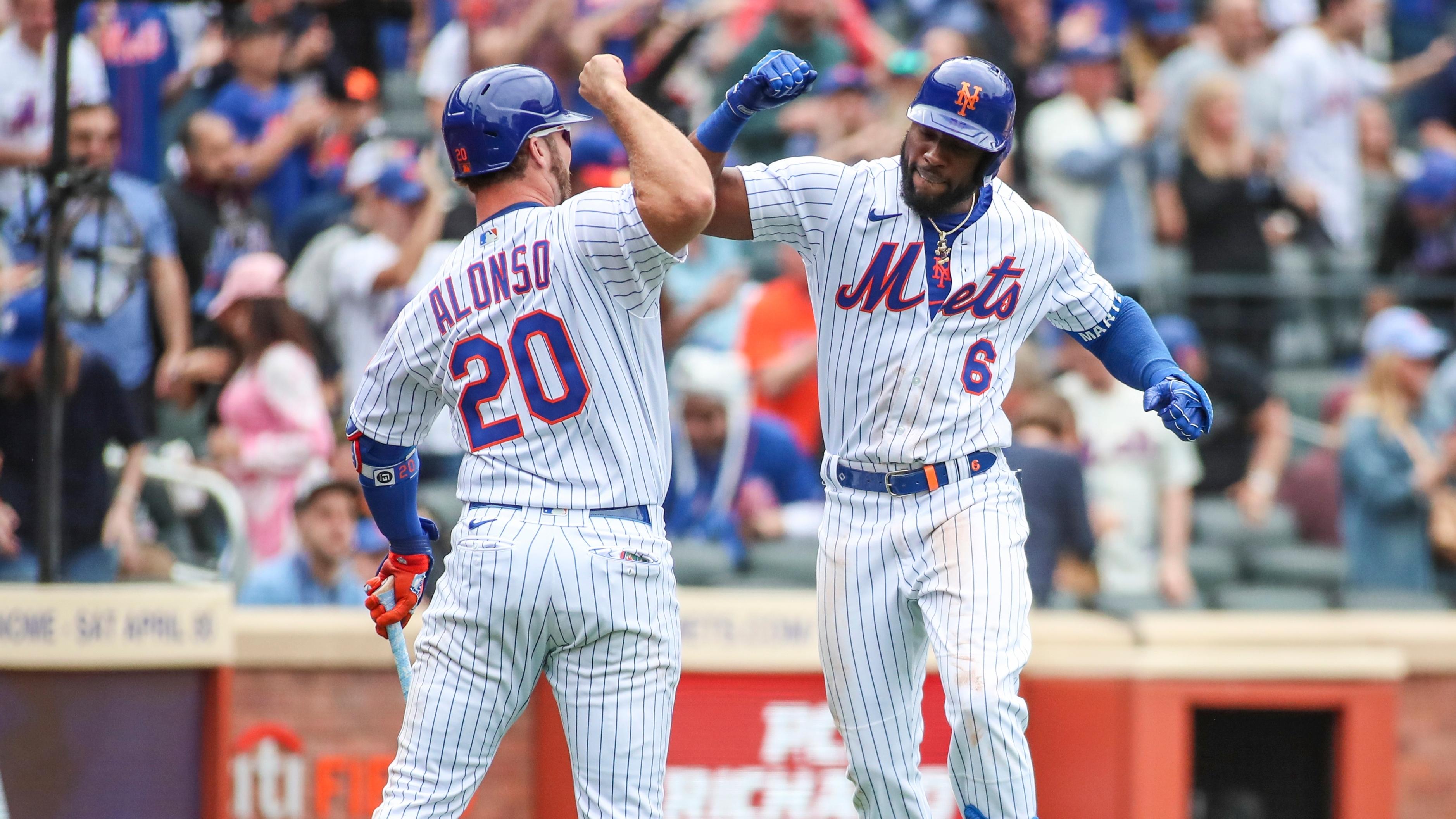 Pete Alonso and Starling Marte