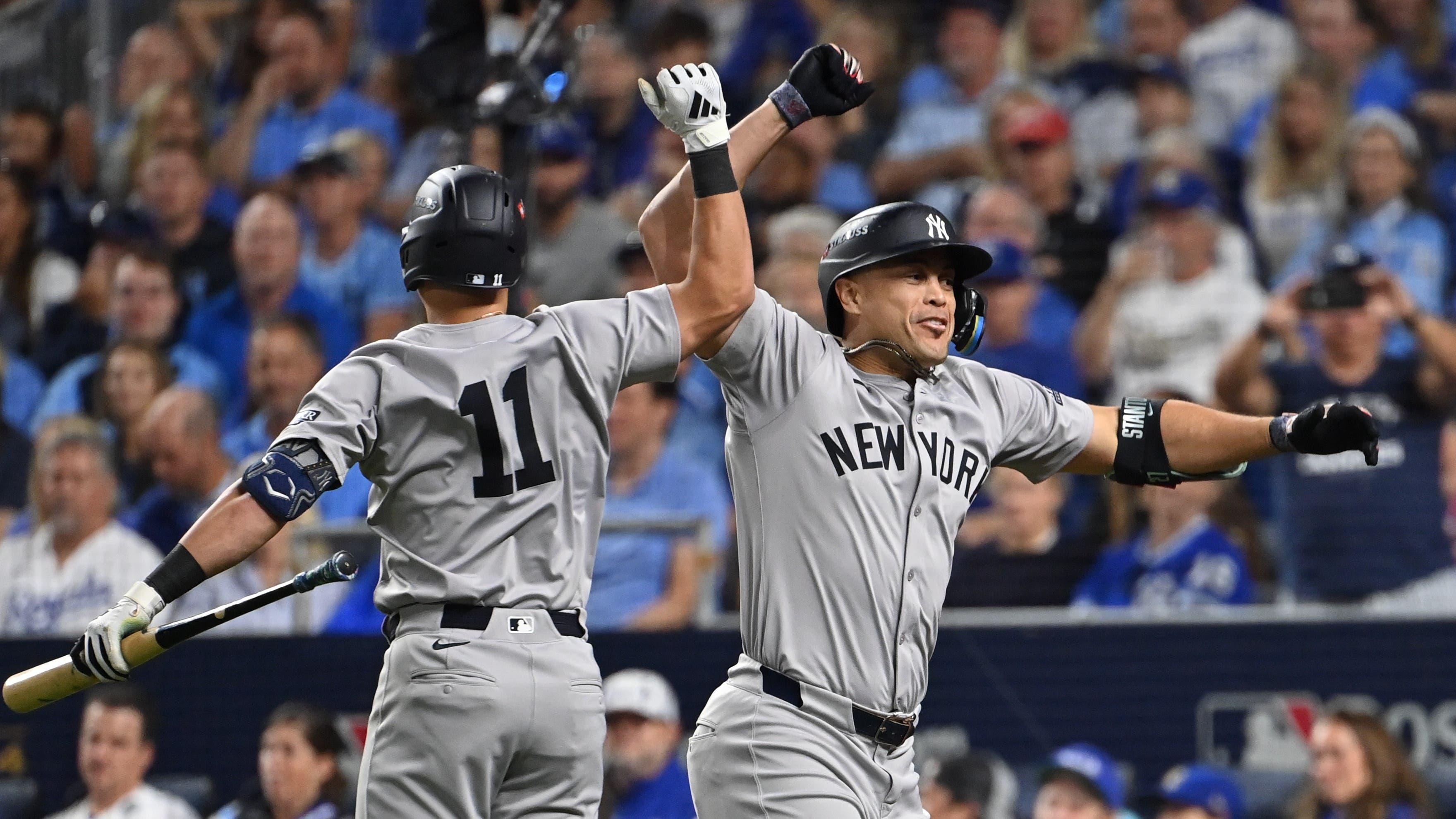 Giancarlo Stanton's postseason worth to Yankees shows with potential signature moment in ALDS Game 3 win