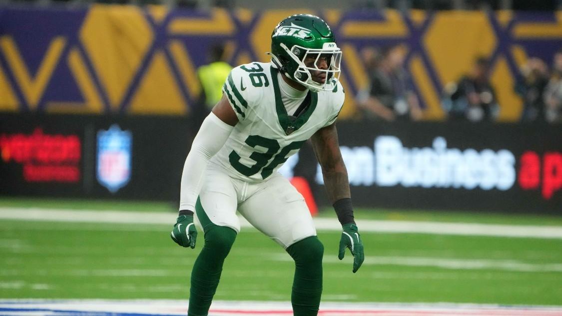 Chuck Clark (36) against the Minnesota Vikings in the second half at Tottenham Hotspur Stadium. 