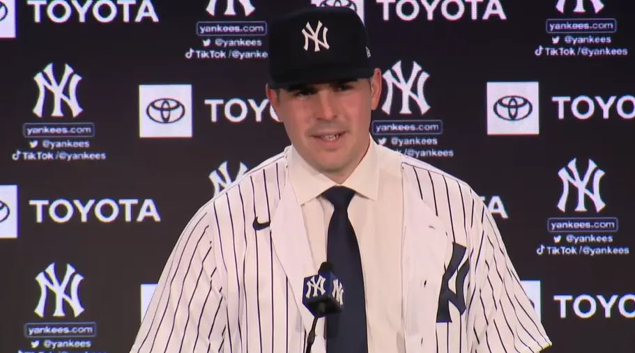 Carlos Rodon introduced as a Yankee / SNY