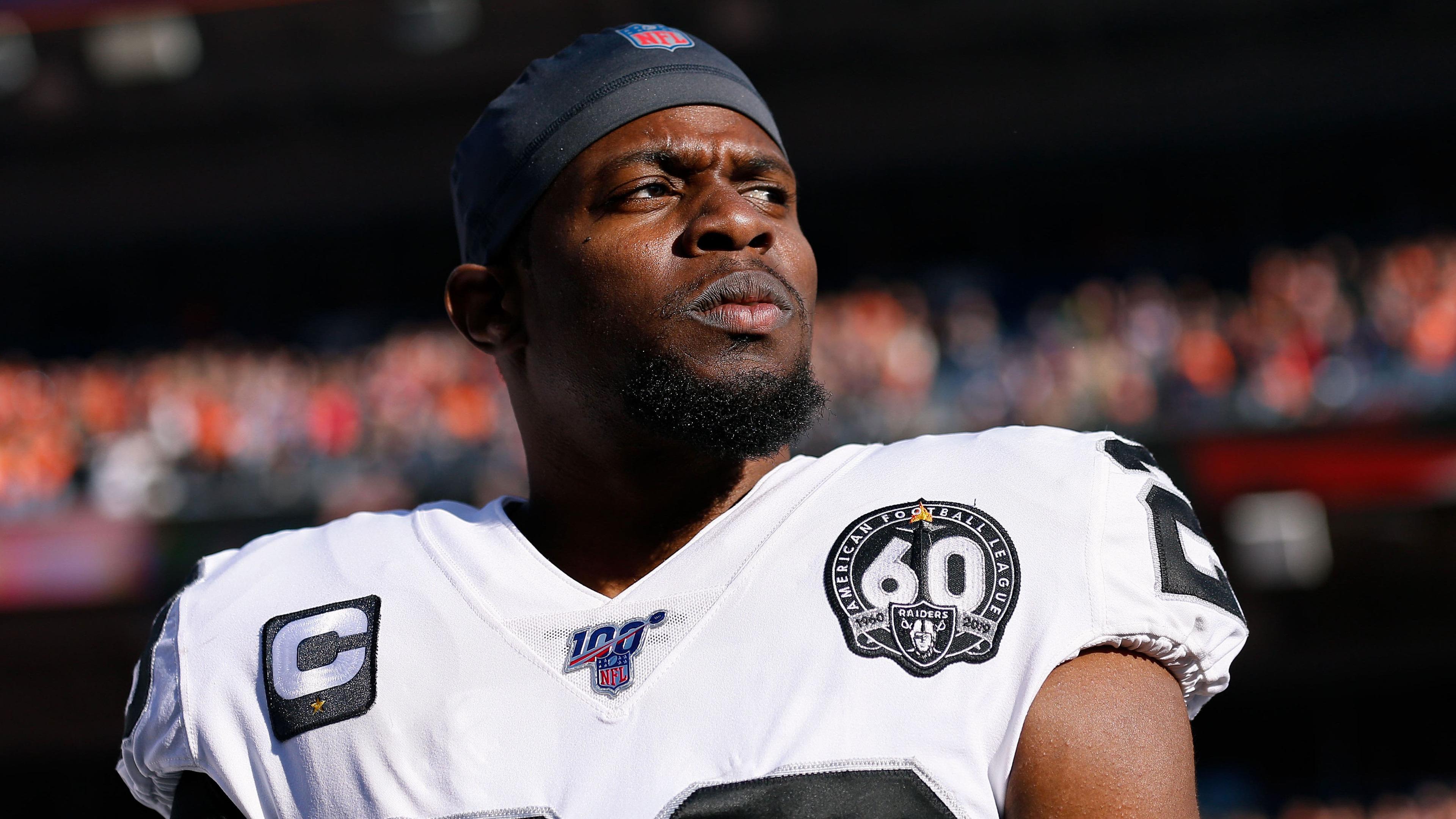 Dec 29, 2019; Denver, Colorado, USA; Oakland Raiders free safety Lamarcus Joyner (29) before the game against the Denver Broncos at Empower Field at Mile High. / Isaiah J. Downing-USA TODAY Sports