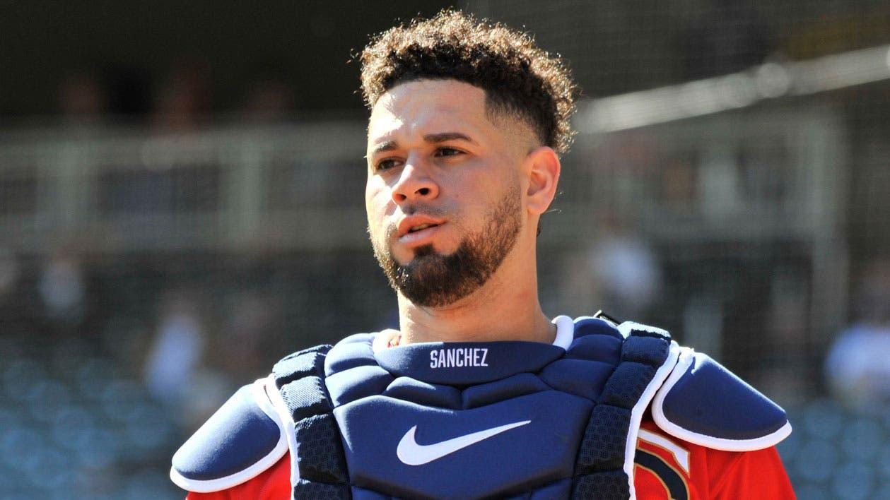 Sep 29, 2022; Minneapolis, Minnesota, USA; Minnesota Twins catcher Gary Sanchez (24) in action against the Chicago White Sox at Target Field. / Jeffrey Becker-USA TODAY Sports