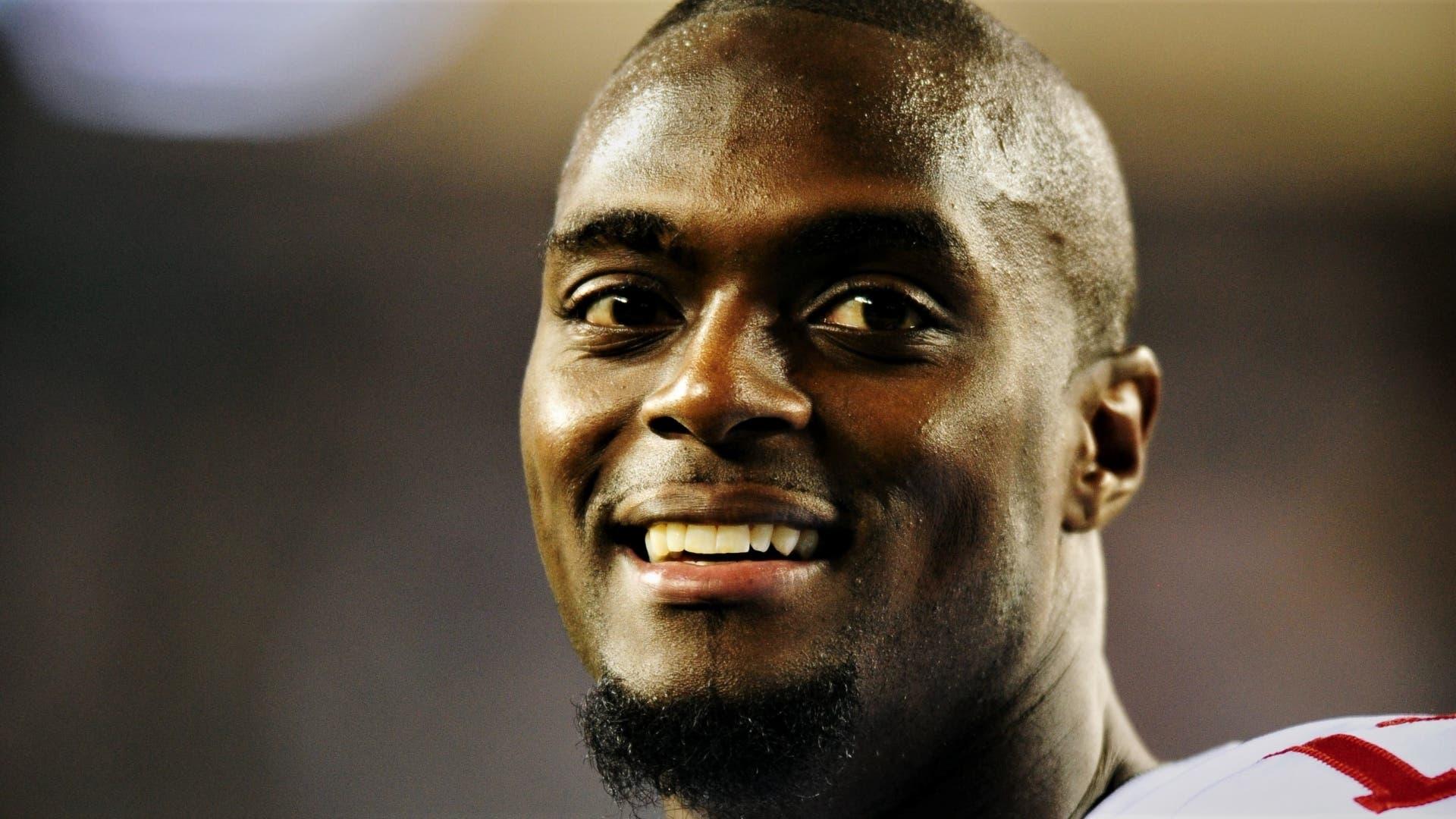 New York Giants wide receiver Plaxico Burress (17) before the game against the Philadelphia Eagles at Lincoln Financial Field. Mandatory Credit: James Lang-USA TODAY Sports / © James Lang-USA TODAY Sports